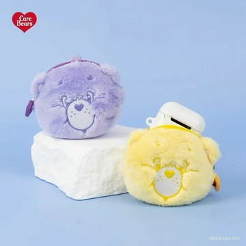 【Care Bears】彩虹熊 小包包-生氣熊/睡覺熊/希望熊/美夢熊【墊腳石】耳機包 零錢包 鑰匙圈 吊飾