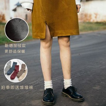 文藝復古女鞋百搭森系擦色馬丁靴黑色真皮學生休閑小皮鞋