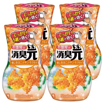 KOBAYASHI 小林製藥 消臭元 室內芳香劑  金木犀桂花  400ml  4瓶