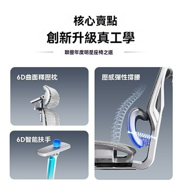 【朝川】人體工學椅 工學椅 電競椅 辦公椅 電腦椅 久坐護腰 可仰躺 4D扶手調節