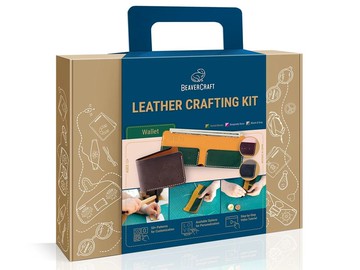 手作皮革材料包-皮夾/名片夾