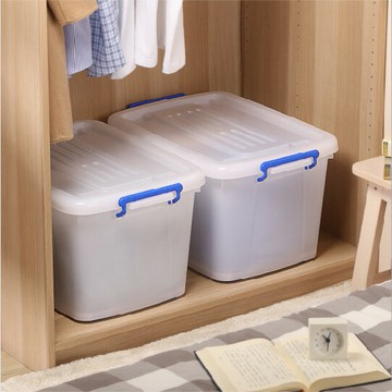 [Keyway聯府] 滑輪整理箱 掀蓋式整理箱 45L 多用途收納箱 置物箱 衣物箱 加固型 K601【139百貨】