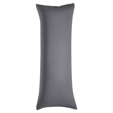 EmBrace 英柏絲 日本JIS抗菌 純棉長抱枕 台灣製造  111 x 41cm  灰色