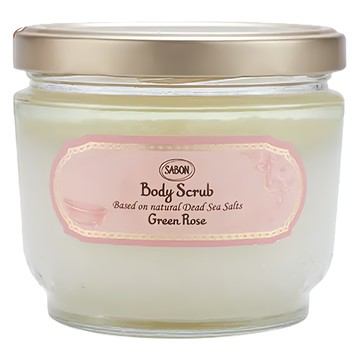 SABON 全新升級 身體磨砂膏 以色列綠玫瑰  600g  1件