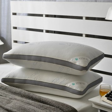 夢之語 天絲獨立筒釋壓枕 臺灣製  天絲  75 x 48 x 18.5cm  1個