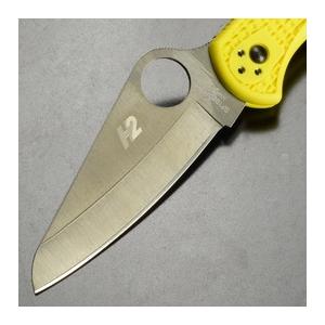 Spyderco 折りたたみナイフ ソルト2 海人 H-2 直刃