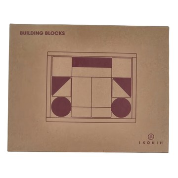 IKONIH 愛可妮 日本檜木積木  萌小鳥 黃色  1組