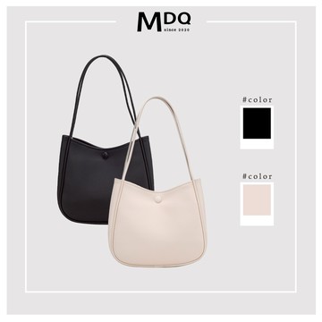 MDQ (訂單金額滿520送錢包) 素雅時尚單肩包 休閒包  女包 百搭包 通勤包 側肩包 韓系包包 91V007