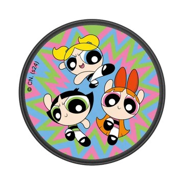 GRIP O (MagSafe 兼容） 黑 - The Powerpuff Girls 飛天小女警 - 飛天小女警來了！