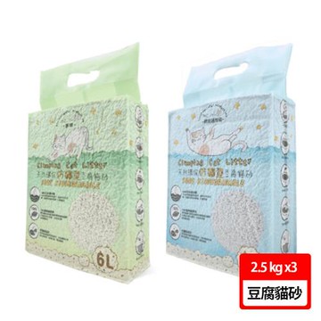 【Neko 吶一口】仿礦型豆腐貓砂 2.5kg 六入組