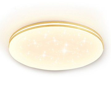 聚美照明 吸頂燈 星鑽燈 40CM42W星空燈 2-3坪適用全光譜LED防藍光護眼/房間燈/臥室燈