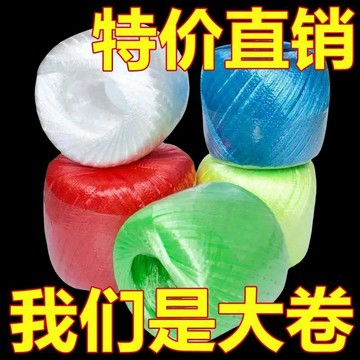 ✨新品熱銷✨全新塑料繩子 打包繩 捆紮繩 包裝繩 透明尼龍包紮繩 扎口繩 蔬菜捆綁繩