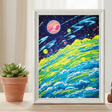 💎盒裝💎台灣製造💎 5D鑽石畫 DIY鑽石貼畫 鑽貼畫 水鑽 黏鑽畫 手工點鑽畫 立體貼鑽畫 滿鑽 大幅 手作禮物