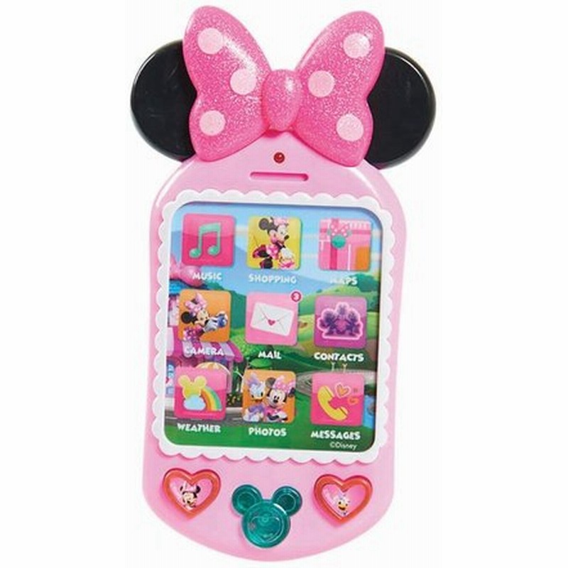 ディズニー 海外 おもちゃ ミニーマウス 携帯電話 ピンク ままごと 通販 Lineポイント最大get Lineショッピング