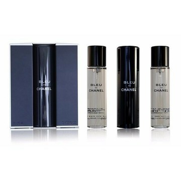 CHANEL 香奈兒 BLEU DE CHANEL 男性行動淡香水20mlx3 優惠價:3760元｜岡山戀香水