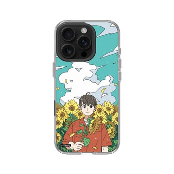 iPhone 16 Pro Clear Case（相機按鈕） 透明 - 子凡 Zzifan_z - 向日葵男孩