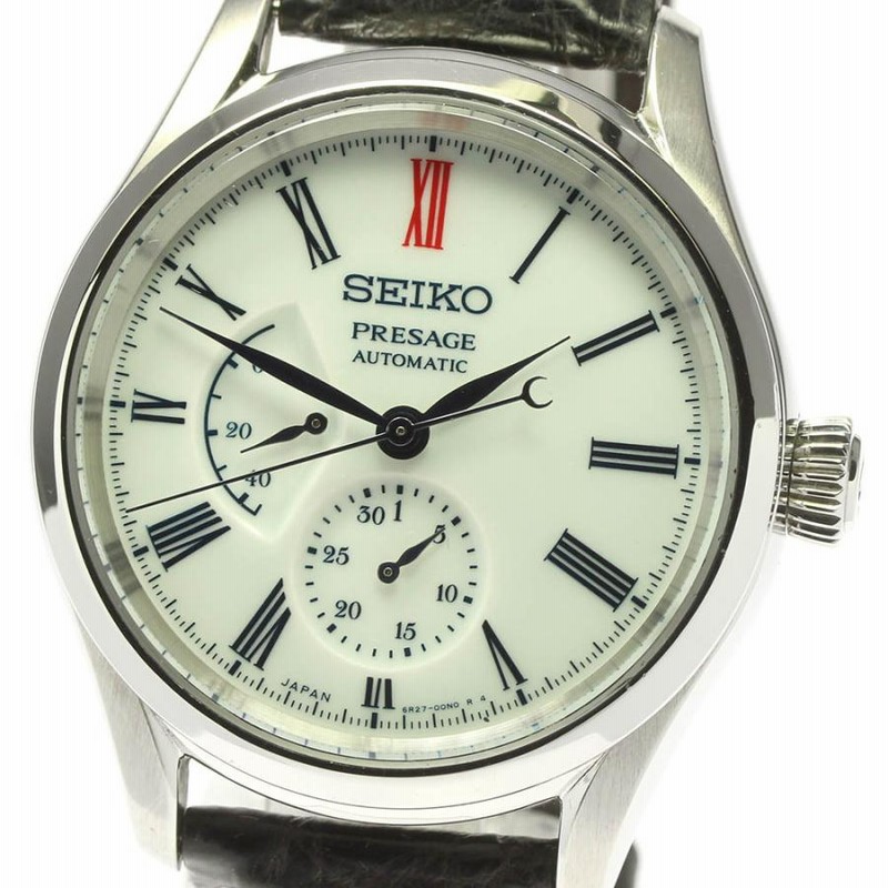 ☆良品☆箱付き【SEIKO】セイコー プレサージュ パワーリザーブ 有田焼 ...