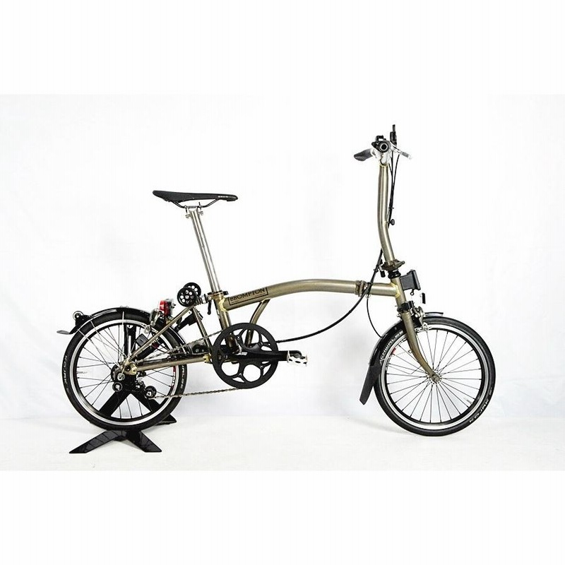 ブロンプトン BROMPTON S6L 2012年 クロモリ 折りたたみ自転車 16インチ 内装3段 外装2段 ローラッカー 街乗り |  LINEブランドカタログ