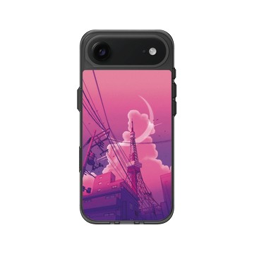 iPhone Air Clear (相機按鈕) 酷墨灰 - Denise Rashidi (Surudenise) - 東京鐵塔