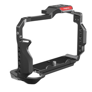 Poyinco JN-134 攝像機籠攝像機視頻籠帶冷靴安裝 1/4 英寸螺紋鋁合金替換 Z63 Z6III T1V