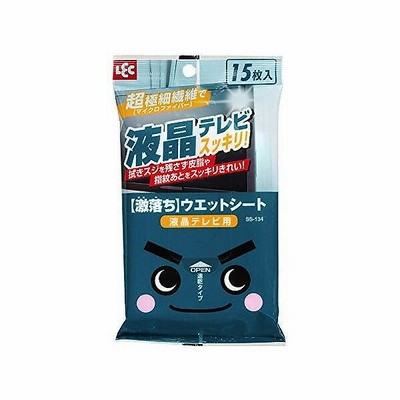 レック 激落ち ウェットシート 液晶テレビ用 15枚入 ( マイクロファイバー )
