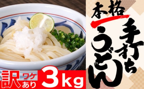 本格手打ちうどん(冷凍)　約3kg（16人前）[0010-0266]