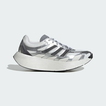 Adidas Adizero Aruku [JS3714] 男女 慢跑鞋 運動鞋 緩震 銀白