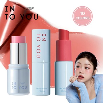 INTO YOU 心慕與你 淨感多用棒 水霧多用棒 水光腮紅棒 霧面唇膏 水光唇膏 腮紅亮膚 提升氣色【官方正品】