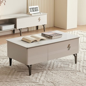 MUNA家居  S108-100型3尺玻璃大茶几  94X55X41cm