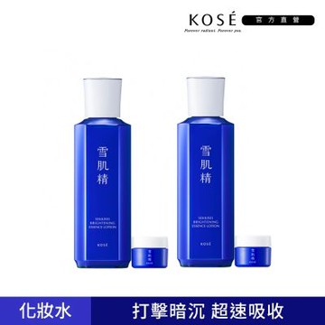 【官方直營】KOSE雪肌精 澄白薏透超能組合(澄白薏透露200mL+澄白薏透凝霜10g) 買1送1