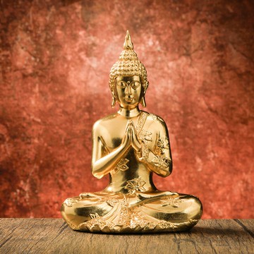 佛像 宗教擺件 家居擺件全金箔禪意佛像泰國東南亞風格家居裝飾品擺件泰式佛樹脂工藝品廠