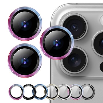 NISDA for iPhone 15 Pro Max 6.7 鋁合金鏡頭貼