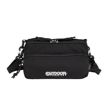【OUTDOOR】悠遊寰旅旅行側背包-黑色 OD163118BK
