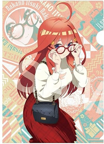 10.中野五月(想和你選)A4文件夾五等分的新娘