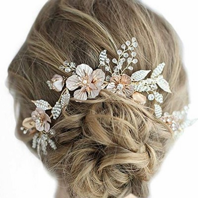 Longwu ヘッドドレス 2点セット ヘアピン コーム 手作り お花 ブライダル ウェディング 花嫁 髪飾り ヘアアクセサリー 髪留め か 通販 Lineポイント最大get Lineショッピング