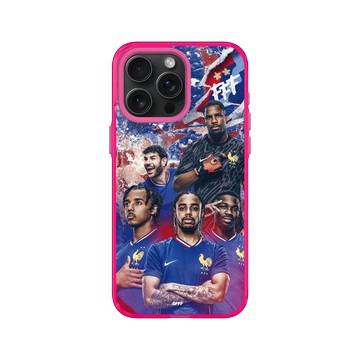 iPhone 15 Pro Max Clear 粉漾桃 - FFF - France National team 1