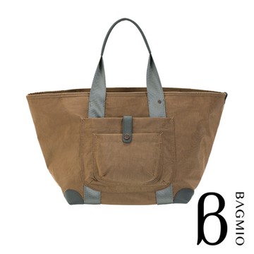 BAGMIO SOCRATES 2in1 托特包-茶金