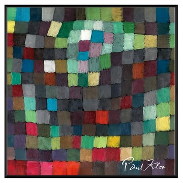 菠蘿選畫所 保羅克利 五月畫 方 AVAR6636B  60 x 60cm  黑色