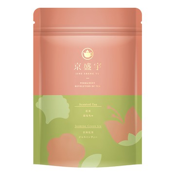 京盛宇 花茶系列 茉莉花茶 清新茉莉花香 三角茶包設計  10包  2g  1袋