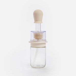 附矽膠刷玻璃油瓶180mL