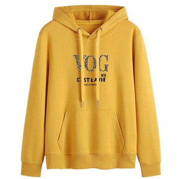 正肩衛衣女2025新款韓版連帽小眾印花簡約短款上衣春秋季運動外套