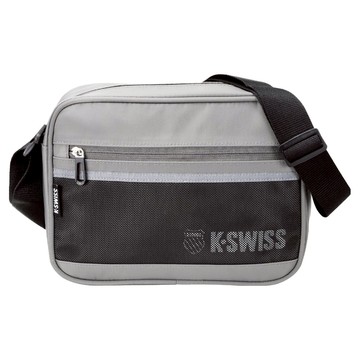 K-SWISS 運動斜背包 BG310-027  均碼  灰色