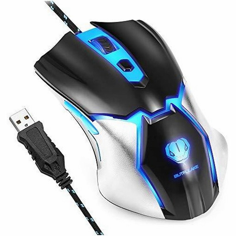 Usb有線ゲーミングマウス Ledライト付きfinegoodエルゴノミックグリップマウス 最大30までの4 Dpi設定 Pcノー 通販 Lineポイント最大0 5 Get Lineショッピング