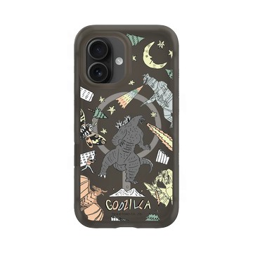 iPhone 16 AirX 本質黑 - 哥吉拉 Godzilla - 插畫哥吉拉