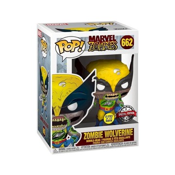 （卡司旗艦）FUNKO POP 662 喪屍 金鋼狼 金剛狼 羅根 夜光版 特別版 漫威 X戰警 X-MEN 代理版