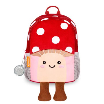 TigerFamily 抱抱好朋友幼兒背包-甜心蘑菇