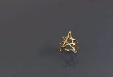 圖像系列-塗鴨流星黃銅戒