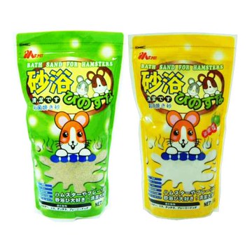 MS.PET-愛鼠沐浴砂1KG x2包(薰衣草/蘋果香)