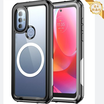 【潛水級防護】Moto G Power手機殼 防水手機殼 防摔手機殼 保護套 潛水套 游泳套 全包邊防摔 高清透明 戶外運動必備 適用於2022款