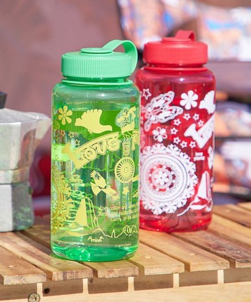 【熱門預購】戶外嬉皮圖繪水壺 1公升(3色)CHLP32A1